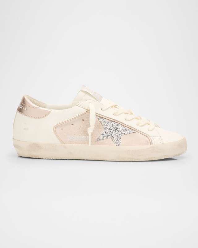 Super Star Glitter-Star Low-Top Sneakers